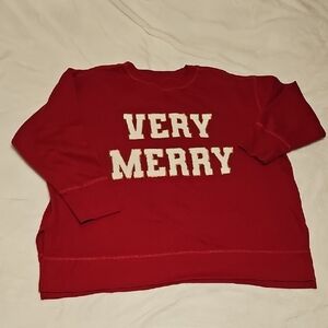 Maurices Festive Red Pullover